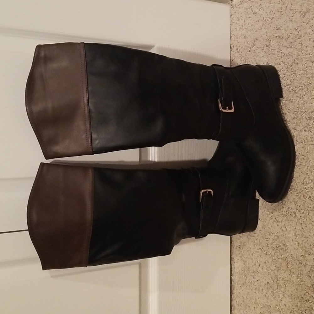 Brown/Black Riding Boots